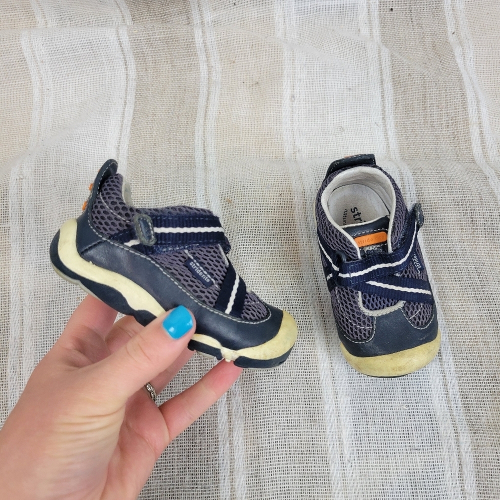 Stride Rite Sportie Sneakers Tennis Shoes Baby Toddler Size 3W